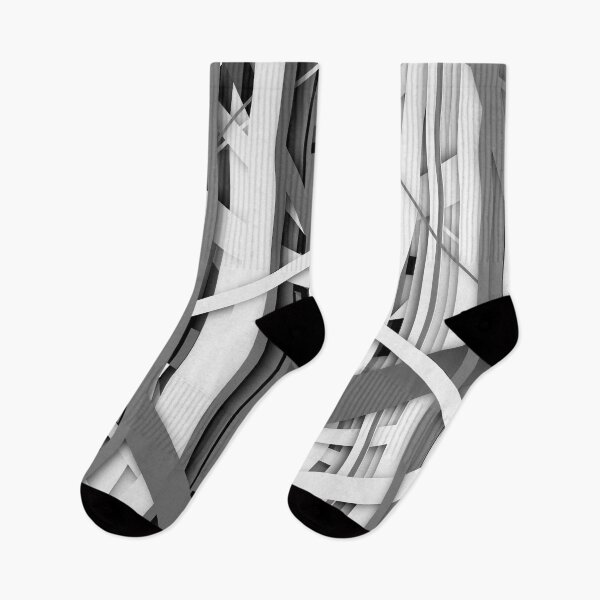 Item preview, Techno Hero Stripes (White/Gray/Black) designed and sold by hyproinc.