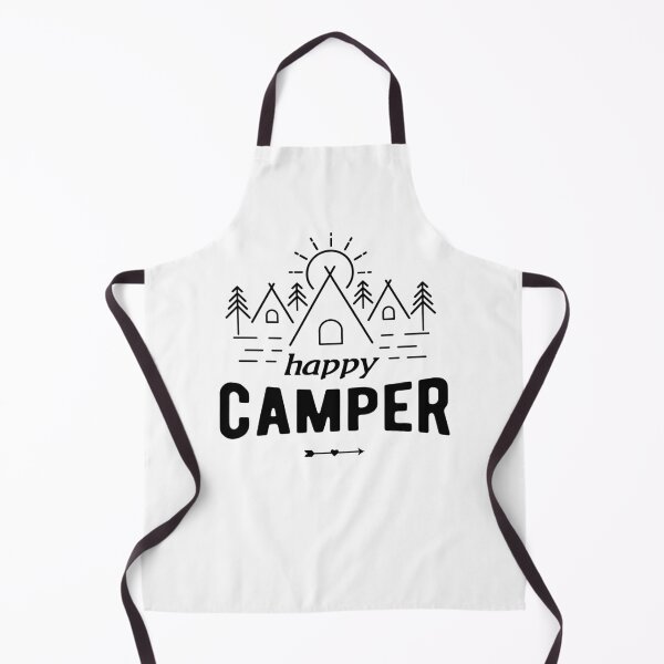 Item preview, Happy Camper Camping Caravan Motorhome Gift designed and sold by teeseeds.