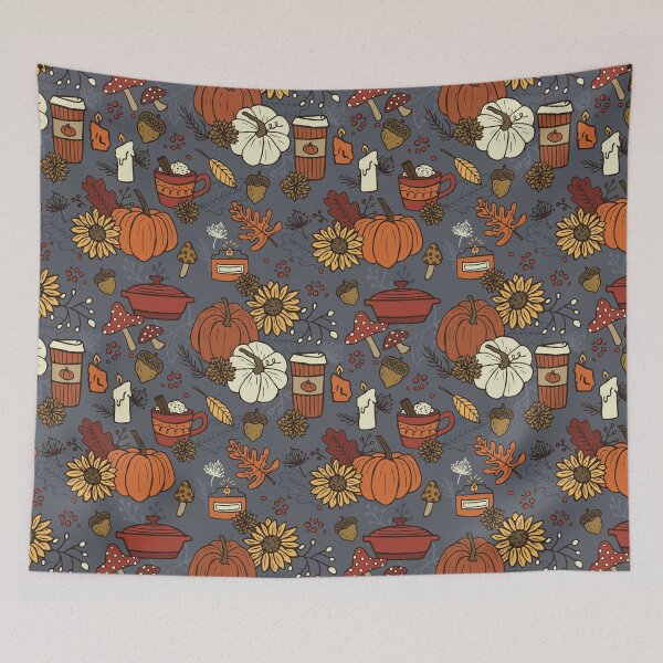 Item preview, Cozy Fall Vibes Pattern designed and sold by meghanmarie.