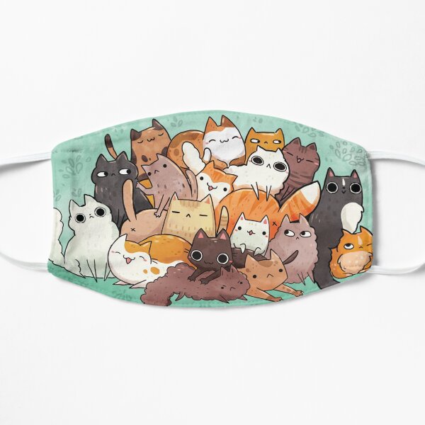 Pile o chat Masque sans plis