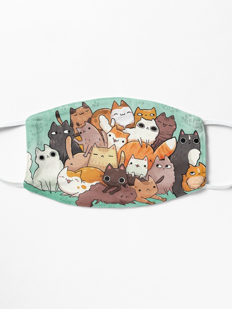 Masque ''Pile o chat' : autre vue