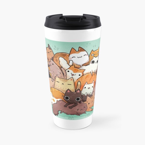 Pila o gato Taza de viaje