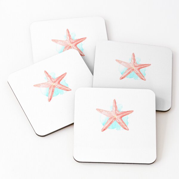 Item preview, Starfish Ocean Blue Watercolor designed and sold by thefrshmachine.