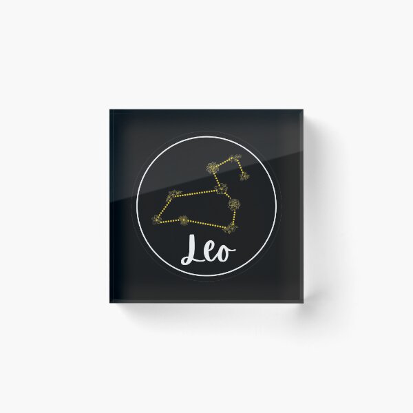 Artikelvorschau, Leo Flower Constellation - Ein Sternzeichen entworfen und verkauft von sunkissedgrafix.