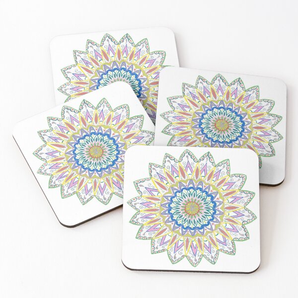 Item preview, Yellow and Blue Mandala designed and sold by KStevensonart.