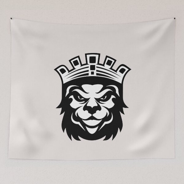 Item preview, Grinning, Crowned Lion designed and sold by Millenial Designs.