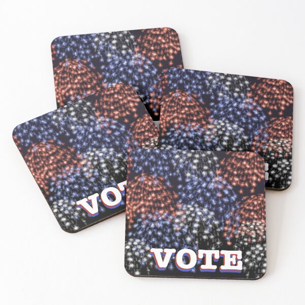 Item preview, vote fireworks designed and sold by MayCartPrintArt.