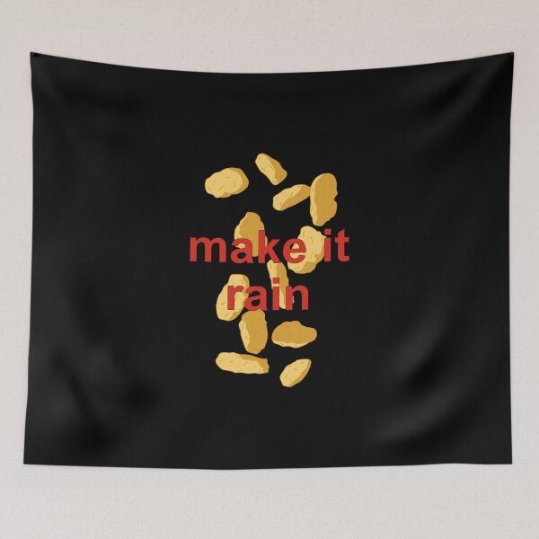 Item preview, Chicken nuggets. Make it rain  designed and sold by Robloz.