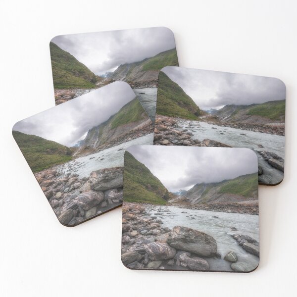 Item preview, Franz Josef Glacier Valley Perspective View from Waiho River in NZ designed and sold by Danielasphotos.