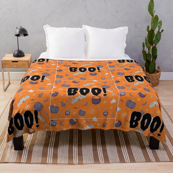 Item preview, Boo, Halloween Spooky Owl, Spiders web, Cauldron, Ghosts, Pumpkins, Brooms, Harvest Moon, Candy, Bats, designed and sold by Krafty Arts Studio.