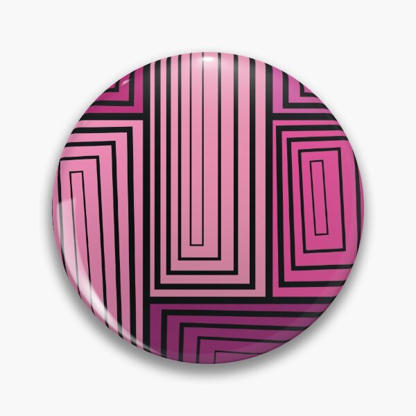 Item preview, Optical Illusions Rectangles Tableau – Fuchsia designed and sold by RoguePatterns.