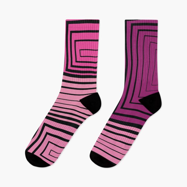 Artikelvorschau, Optische Täuschungen Rechtecke Tableau - Fuchsia entworfen und verkauft von RoguePatterns.