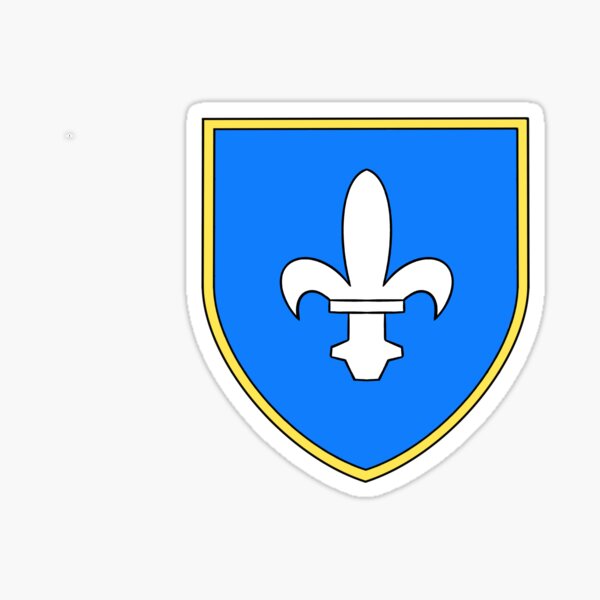 St. Mary Parish Crest, Jersey, Channel Islands Sticker