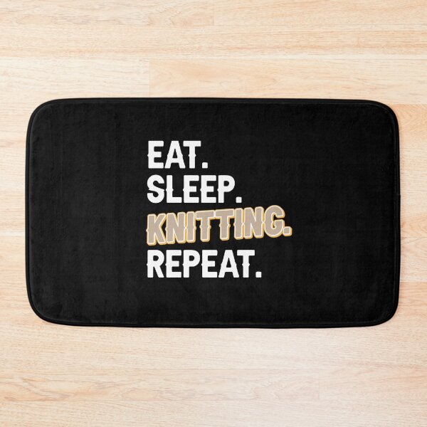 Item preview, Knitting Funny Saying Handmade Gift designed and sold by teeseeds.