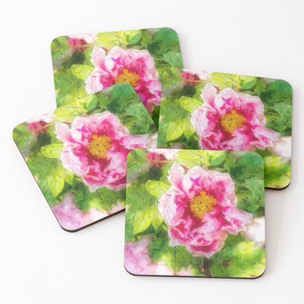 Item preview, Pink Painted Peony designed and sold by Ollivrosa.