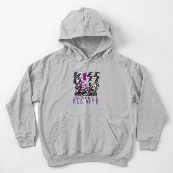 Artikel-Vorschau von  Kuss Rock n Roll All Nite Vintage Retro Lila und Blau Rock, designt und verkauft von CodyNorris.