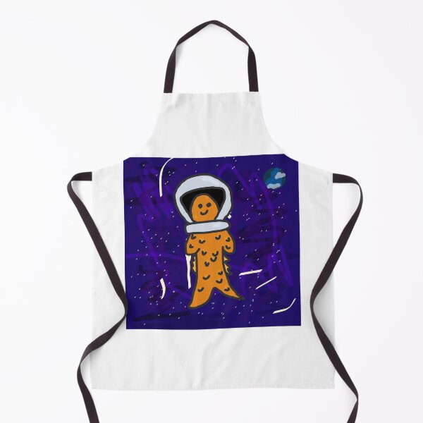 GoLdFiSh In SpAcE Apron