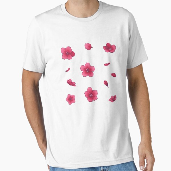 Falling White Sakura Cherry Blossom