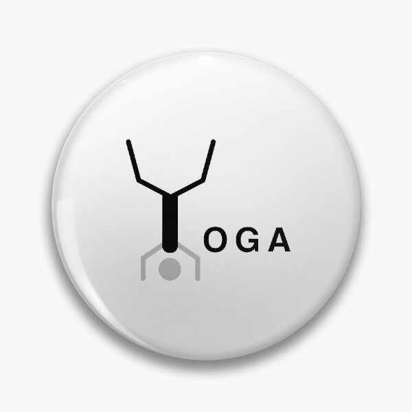 Item preview, Minimal typographic yoga word design designed and sold by Kvyom.