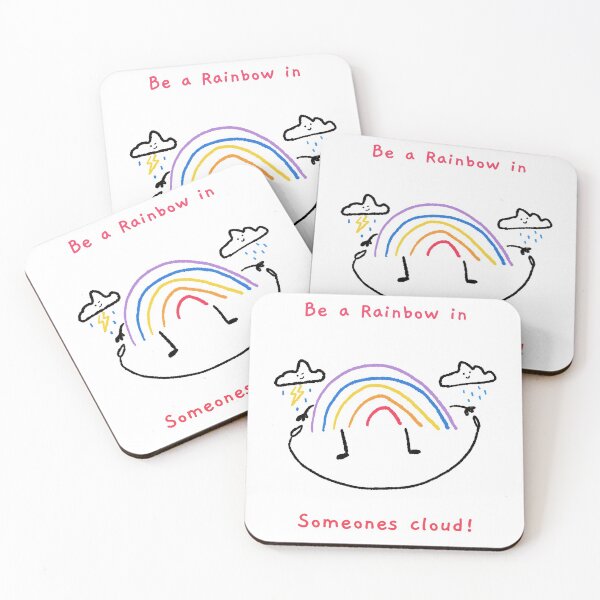 Item preview, Be a rainbow in someones cloud designed and sold by rbcc.