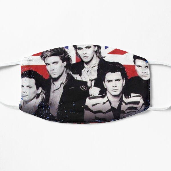 Classic English New Wave Pop Band Duran Duran Flat Mask