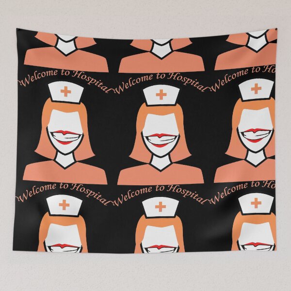 Item preview, Welcome to Hospital- Spooky Paramedic Nurse designed and sold by mayankg1100.