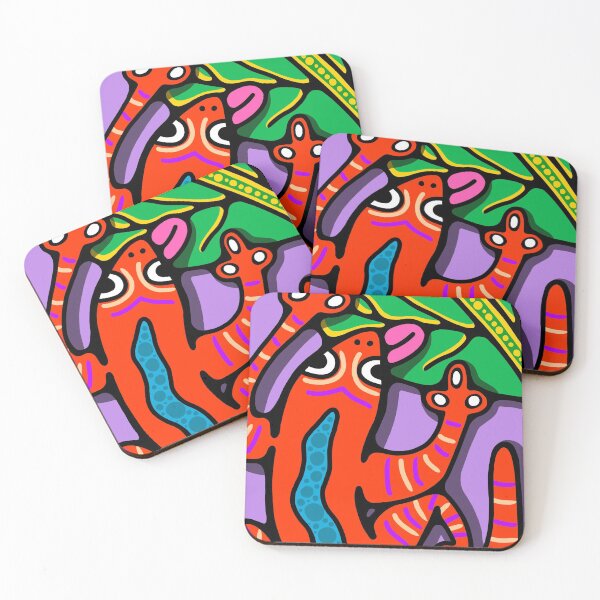 Item preview, Groovy Climbing Lizard designed and sold by keiluhn.