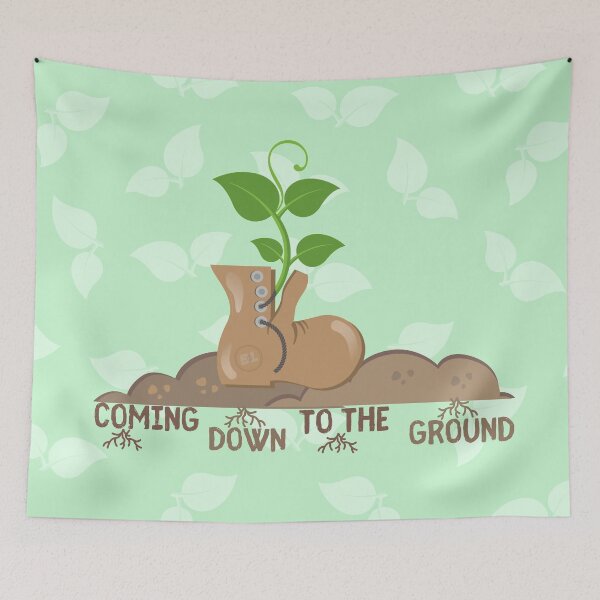 Item preview, Green Coming Down To The Ground - Wall-E designed and sold by Austendipity.