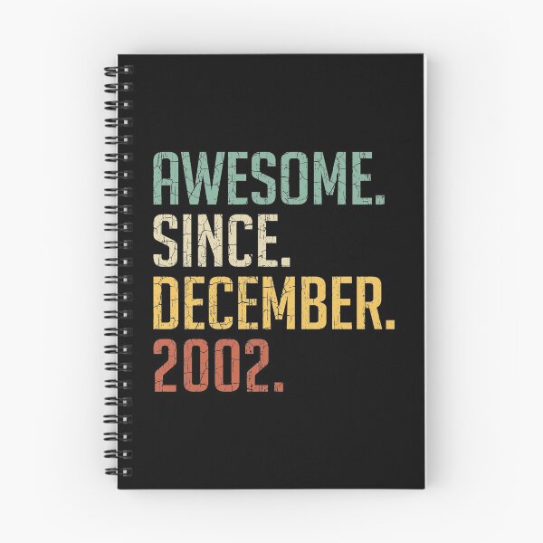 Item preview, Awesome Since December 2002 18th Birthday Gift 18 Years Old Vintage December 2002 designed and sold by Takatv.