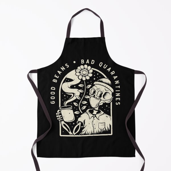 Item preview, Good beans. Bad Quarantines - Skeleton Drinking Coffee designed and sold by gipp.