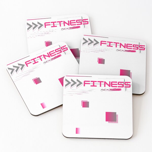 Item preview, FITNESS, PINK AND WHITE, GYM, WORKOUT (OR) designed and sold by Tru-Intuit.