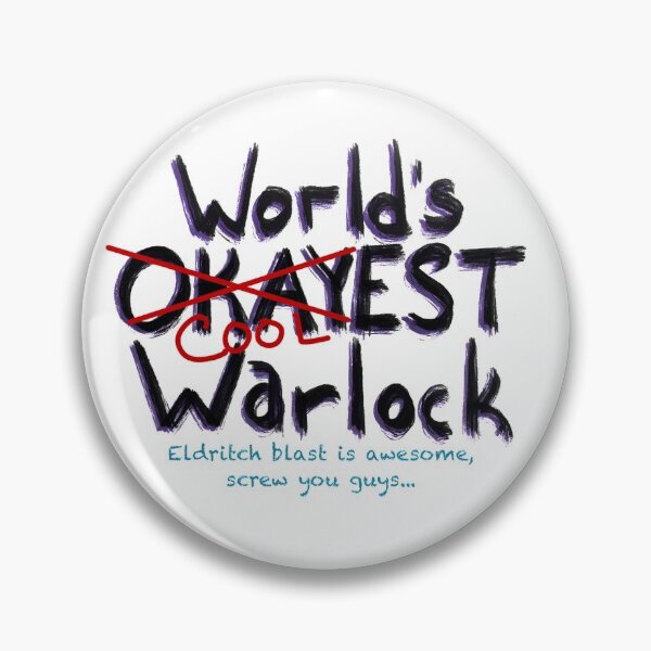 Item preview, World’s coolest warlock designed and sold by Marcy Arts.