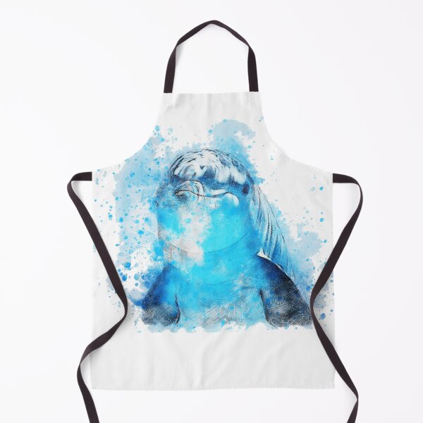 Item preview, Happy Dolphin Painting/Drawing designed and sold by dadthebubblegut.
