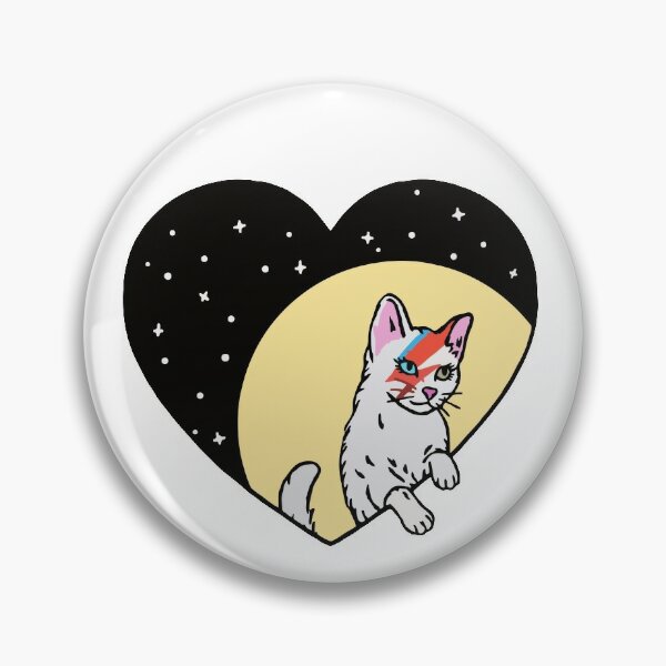 Cat Bowie Pin
