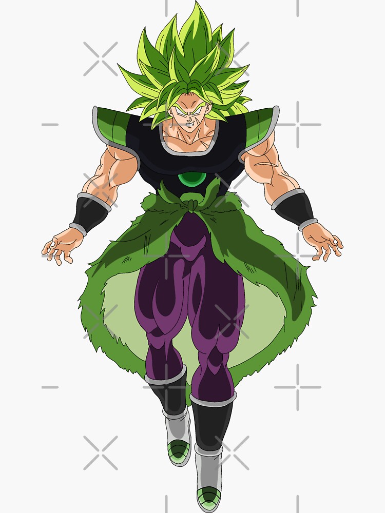 Super Saiyan Broly Stickers for Sale