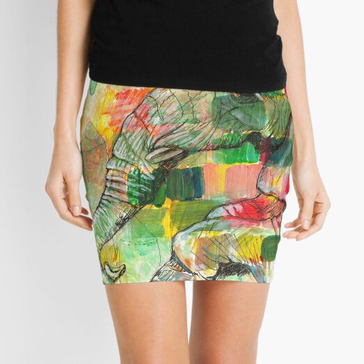 Friendly Observer Mini Skirt