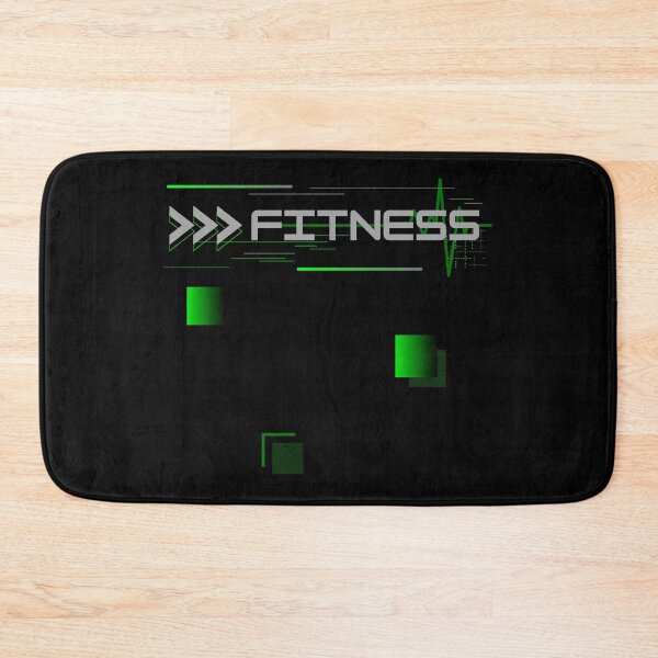 Item preview, FITNESS, GREEN AND BLACK, GYM, WORKOUT (OR) designed and sold by Tru-Intuit.