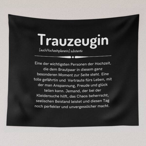 Item preview, Trauzeugin Definition designed and sold by Niko Samuel.