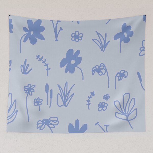 Item preview, Messy Flowers Pattern designed and sold by ant0nia8.