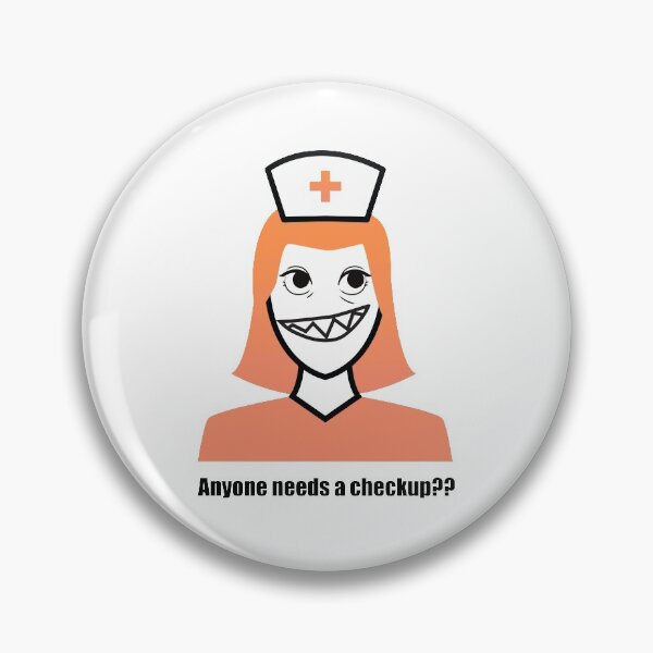 Item preview, Anyone needs a checkup -  spooky paramedic nurse designed and sold by mayankg1100.