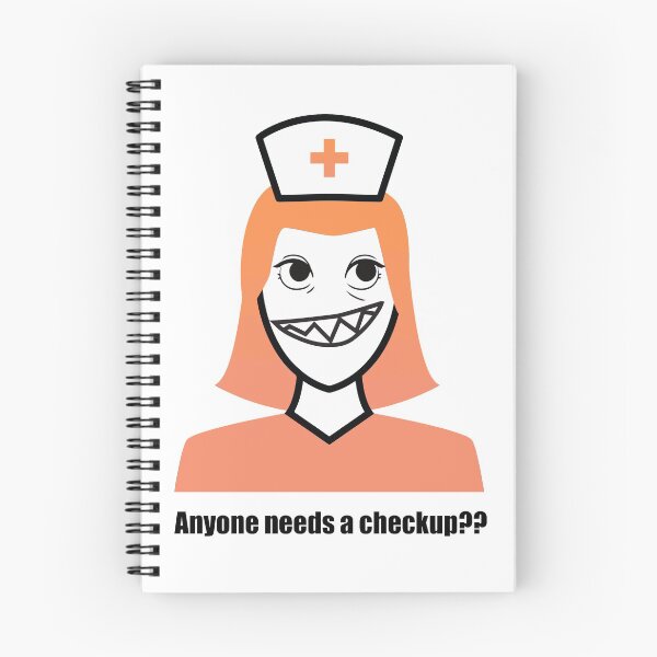 Item preview, Anyone needs a checkup -  spooky paramedic nurse designed and sold by mayankg1100.