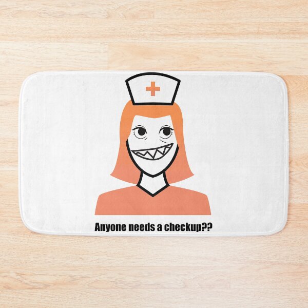Item preview, Anyone needs a checkup -  spooky paramedic nurse designed and sold by mayankg1100.