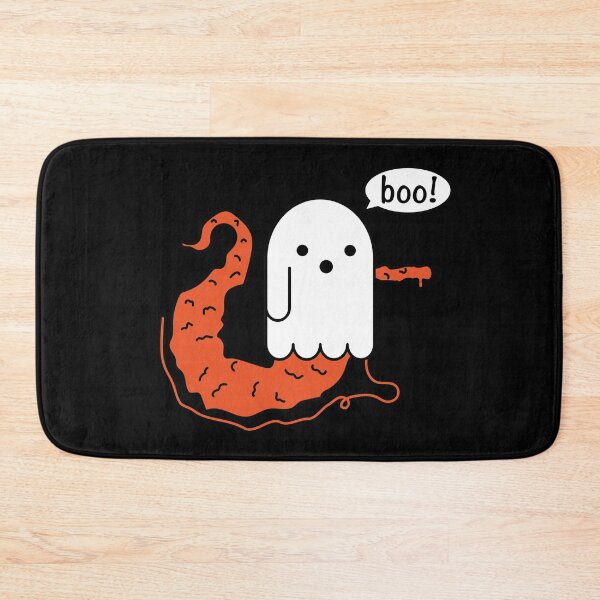 Item preview, Disapproving ghost worm on a string designed and sold by Craftaholic.