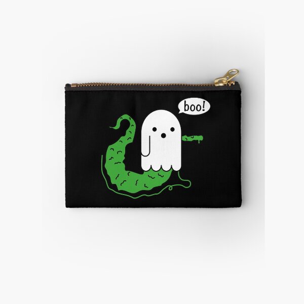 Item preview, Disapproving ghost worm on a string designed and sold by Craftaholic.