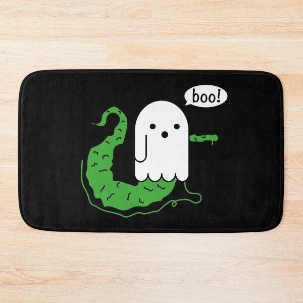 Item preview, Disapproving ghost worm on a string designed and sold by Craftaholic.
