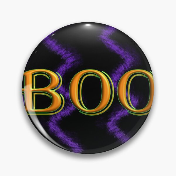 Artikelvorschau, Halloween Boo - Lila und schwarze Streifen entworfen und verkauft von PIPArtworks.