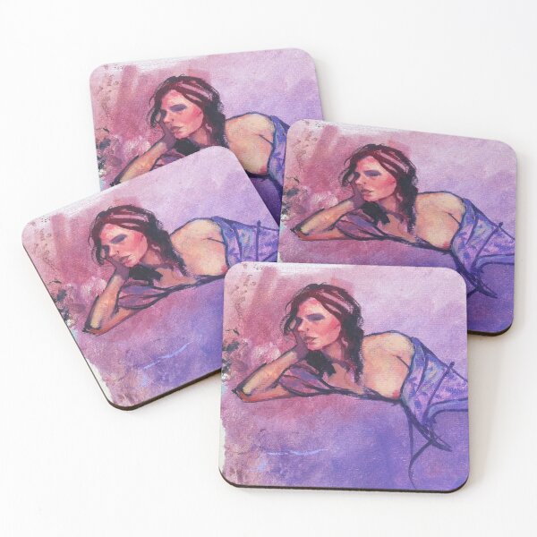 Item preview, Female Nude in kimono designed and sold by Roz McQuillan Fine Art & Photography.