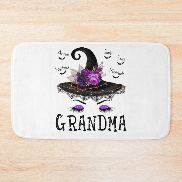 Item preview, Grandma Witch Flowers hat designed and sold by GlendaMason.