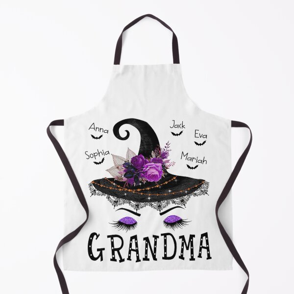 Item preview, Grandma Witch Flowers hat designed and sold by GlendaMason.