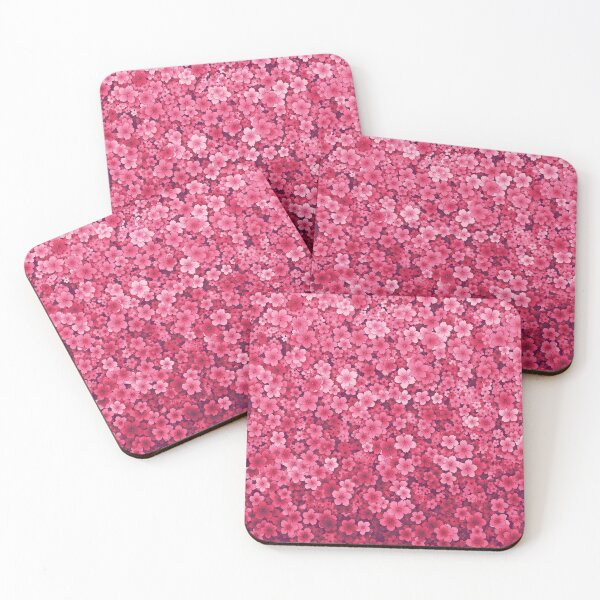 Item preview, Deep pink sakura pattern designed and sold by arterialmotive.